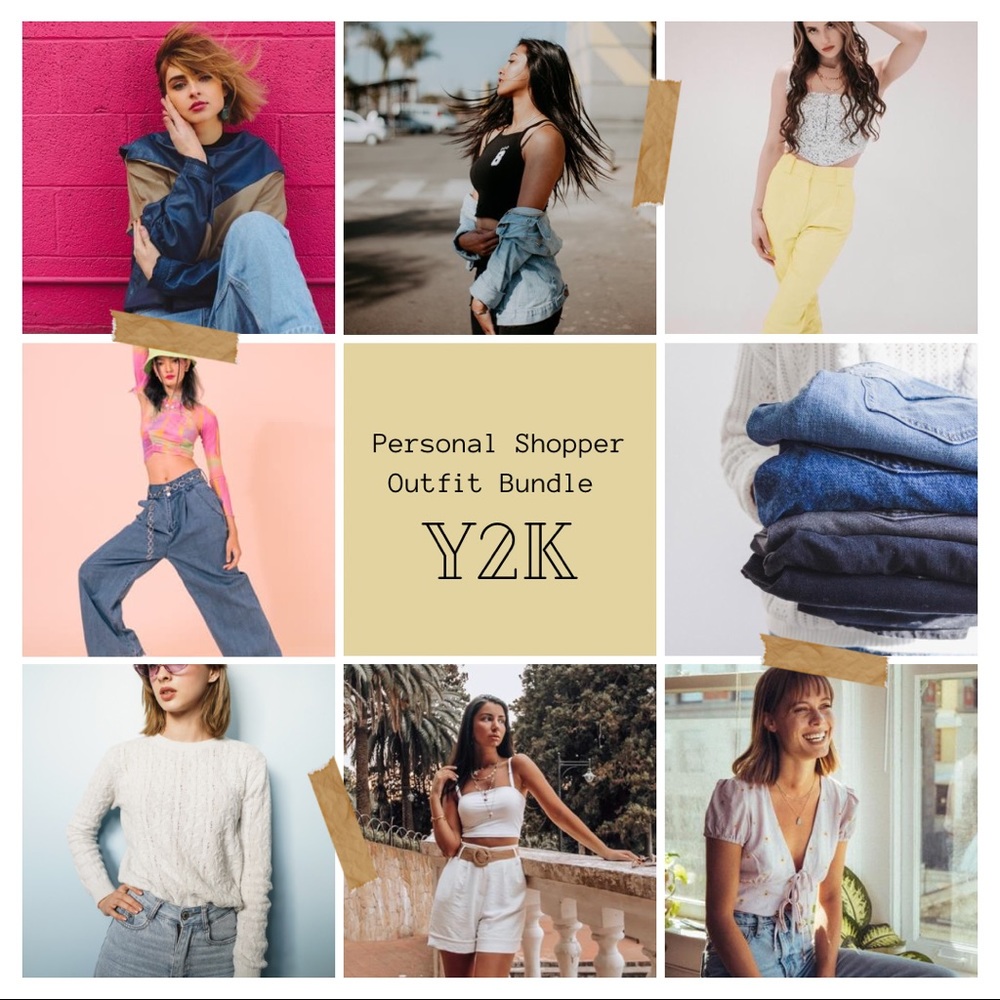 Y2K fashion trends personal shopper/ mystery bundle/ capsule wardrobe/ box
